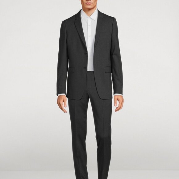 Wool-Blend Slim-Fit Jacket - Picture 1 of 4